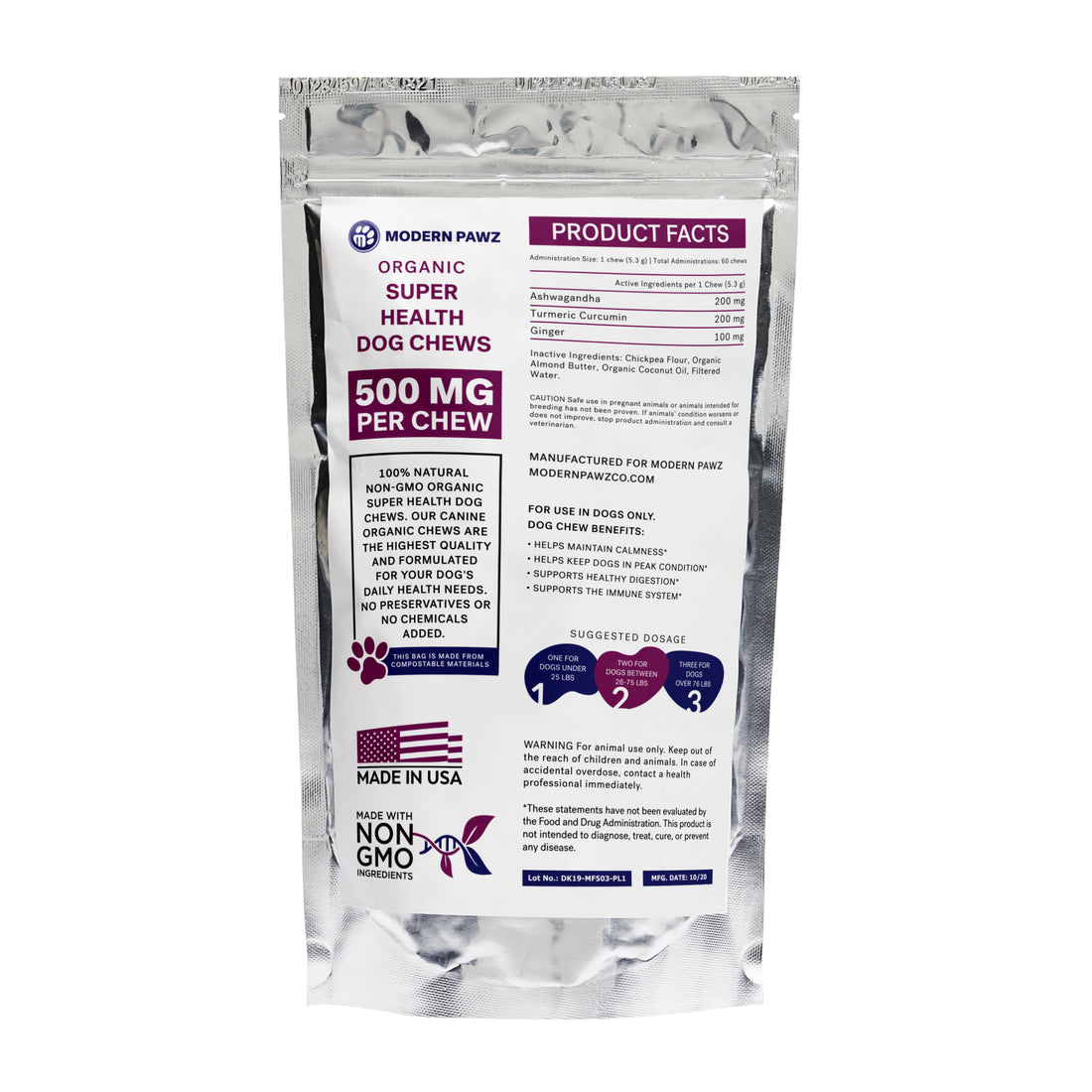 Organic Superhealth Chews